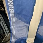 Fabletics  Blue Seamless Chevron Leggings Size S High‎ Rise Stretch Workout Photo 4