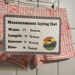 Vinyard Vines womens Shorts White Orange Pattern Size‎ 10 Photo 1