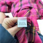 Fancyinn  Pink Plaid Mini Dress new with tags size small Photo 11