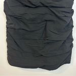 DO+BE NWT Black Ruched Strapless Mini Bodycon Dress Size Large Photo 6