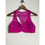 Victoria's Secret Victoria’s Secret Lace Racerback Bralette | Size Large | Hot Pink Photo 1