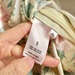 Selkie Hamptons Puff Sleeve Romper Butter Yellow Pink Size XL Photo 6