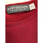 Earthbound Boho Crochet Long Sleeve Lace Dress  Women's Size XL Cottagecore Sexy Photo 2