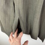 Eileen Fisher  Linen Blend Open Front Drape Cardigan Jacket‎ Size S Olive Green Photo 1
