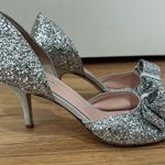 Kate Spade  Sela silver glitter heels Photo 1