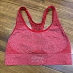 PINK - Victoria's Secret  Womens‎ Medium Sports Bra Red Mesh Racerback Athletic Photo 0