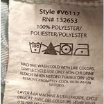 Vera Bradley Women's Scrub Top Laos Lily Blue Print V-Neck Floral Size S Photo 6