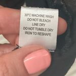 Komil Black Cocoon Long Sleeve Graphic Print Midi Dress Size Small Blue Photo 6