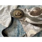 Coach Silver Gray Penelope Optic Jacquard C Monogram Hobo Shoulder Bag F17476 Photo 3