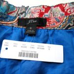 J.Crew NWT Tiered Popover in Ratti® Mediterranean Paisley Print Cotton Dress S Photo 2
