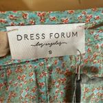 Dress Forum NWT Blue Floral Ditzy Flared Lined Mini Skirt Size Small Fairy Y2K Photo 2