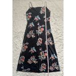 Vince  Dress Draped Floral-Print Satin Maxi Cowl-Neck Slip Dress Sz 8 NWT New Photo 13