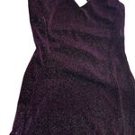 Windsor Women’s Dress Y2K Purle Sparkly fairy Mini Dress Two Tone Prom Party Photo 5