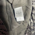 Rails Rebel Olive Button Down Shirt Spotted Tiger Stripe Size Small Photo 6