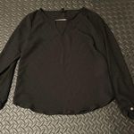 Forever 21  black long sleeve blouse S Photo 0