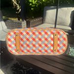 Dooney & Bourke zip zip multicolor gingham satchel Photo 4