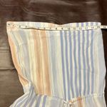 Cotton Candy LA  Strapless Striped‎ Dress Womens Medium Beachy Coastal Rayon Photo 14