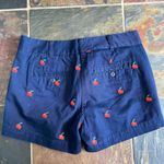 J.Crew  | 4” Chino Shorts Navy/Cherry Photo 1
