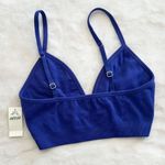 Aerie NWT  Royal Blue/Purple Bralette Crop Top - Size: XS Photo 4