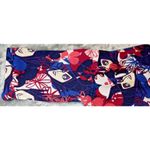 LuLaRoe Disney Maleficent Irma Shirt Womens Size Small Blue Pink Hi-Low Tunic Photo 2