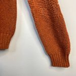 prAna Sky Meadow Chunky Knit mock Neck Cotton Blend Slouchy sweater womens S New Photo 5