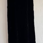 Venezia Plus Size 26/28 Black Velvet Maxi Skirt Goth Witchy Silk Blend Y2K 90s Photo 0