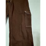 Hollister Ultra High Rise Dark Brown Cargo Dad Jeans Size 24x31 Photo 6