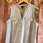 Alfani  Gray Faux Suede‎ Dress Size 14 Photo 2