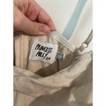 Princess Polly Cream & Tan Linen Playsuit Romper – Size 8 Photo 3