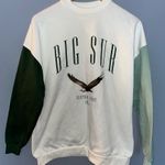 Big Sur Central Coast oversize sweatshirt White Size XS Photo 0