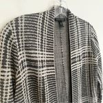 Eileen Fisher Tencel Wool Blend Cardigan Sweater Women's XS Gray Long Sleeve Photo 4