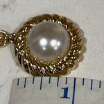 Talbots Gold Necklace with Circular Pendant New Without Tags Photo 8