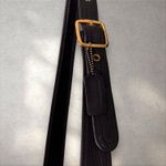 Coach Vintage  Taft‎ Black Leather Bag 9980 Shoulder Crossbody Messenger Photo 6