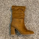 Chinese Laundry  Tan Heeled‎ Boots with Slouchy Design Photo 2