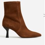 Madewell RARE The Justine Ankle Boot Dark Coffee Heeled Women’s Size 7.5 NWB Photo 10