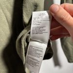 Fair Lady Green Sweater Top Fairy Core Boho Semi Sheer Leaf Embroidered Artsy M Size 6 Photo 4