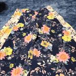 Umgee  cropped Floral Pants Photo 7