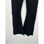 Aerie Offline Womens Black Flare Leggings Size S Textured Ribbed High Waisted Pants Photo 3