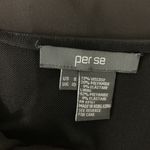 Per Se Per‎ Se Black Cami Tank Top 8 Stretch Layering Basics Chic Essential Photo 4