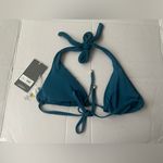 Vitamin A NWT  Women’s Halter Swim Bikini Top M Photo 1