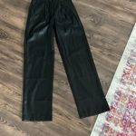 Nasty Gal Faux Leather Straight Leg Pants Photo 1