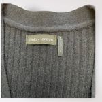 Stella + Lorenzo Black Ribbed Cardigan Sweater with‎ Jewel Buttons Size L Size L Photo 1