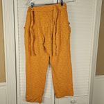 Free People  Beach Womens Orange Tie Waist Crop Pants‎ XS Photo 1
