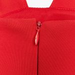 ZARA  Red Floral Hem mini Dress evening date party cocktail wedding Photo 5