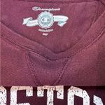 Champion Vintage  Reverse weave boston‎ college Maroon sweatshirt size Large 90s Photo 5