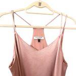 Halston Heritage HALSON HERITAGE Belted Satin Slip Midi Dress Sz Small‎ Photo 3