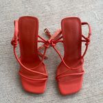 Open Edit  Reggie Strappy Heel Kitten Toe Sandal, Size 5M Photo 0