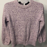 J Crew Womens Sweater Crewneck Purple Knit Pullover Casual Soft Medium Photo 0