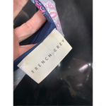 French Grey Women's Sleeveless Keyhole Maxi Halter Dress Blue Size Medium Photo 6