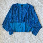 Ashro Women’s 2 pc. Juno Cape Jacket Dress in blue size 18W Photo 10